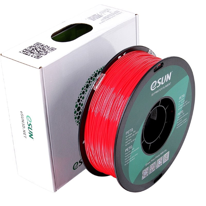 PETG 1kg SOLID Red - ESUN - Image 7