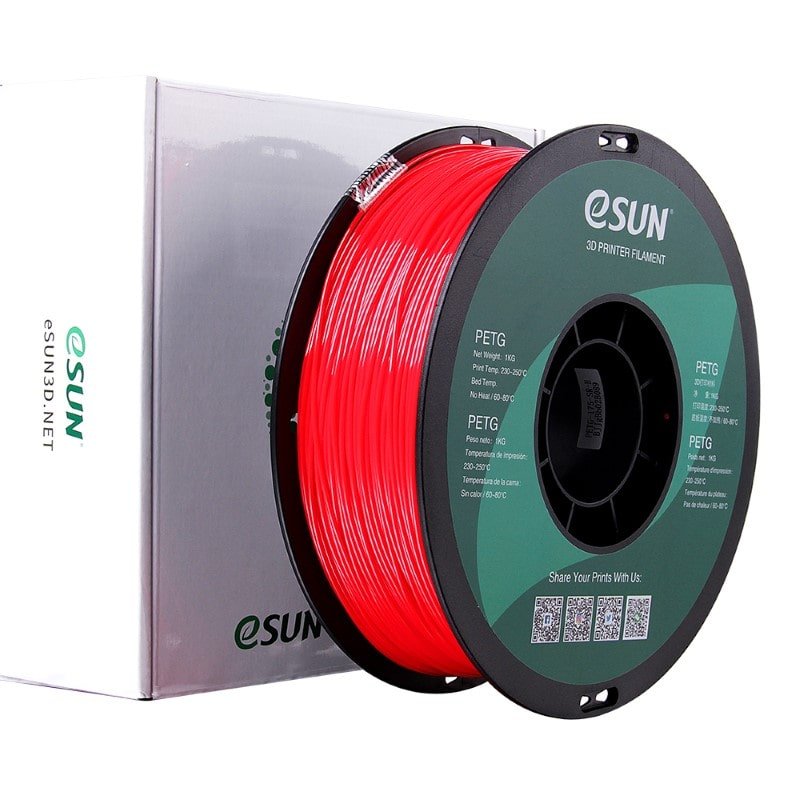 PETG 1kg SOLID Red - ESUN - Image 6