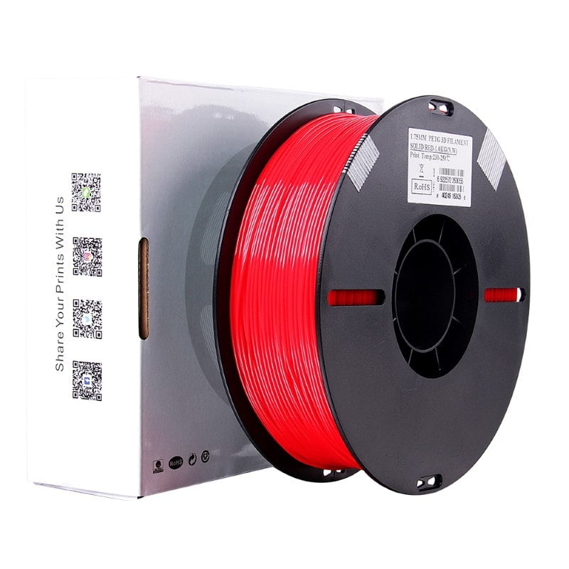 PETG 1kg SOLID Red - ESUN - Image 5