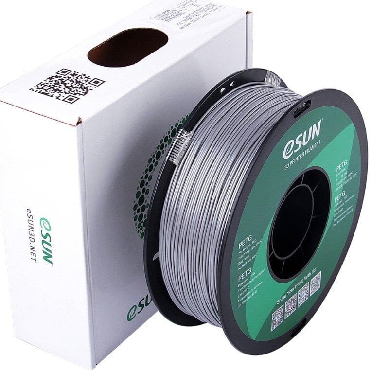 PETG 1kg SOLID Silver - ESUN - Image 7