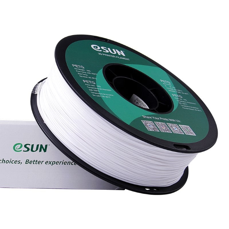 PETG 10M (AMOSTRA) SOLID White - ESUN - Image 4