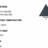 INNOVATEFIL PETG Magneto Detectable M 750g (Detectável magneticamente) - Smart Materials 3D