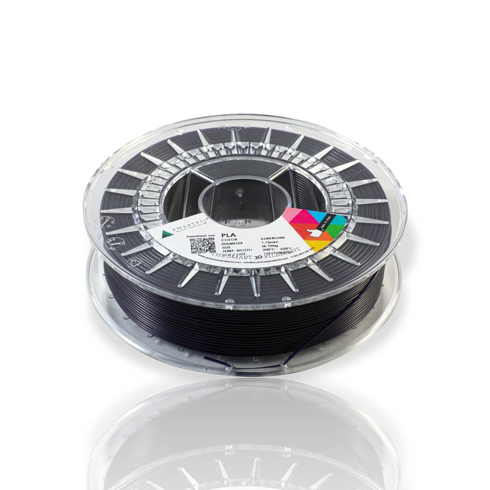 Smartfil PLA AUBERGINE M 750g Beringela - Smart Materials 3D