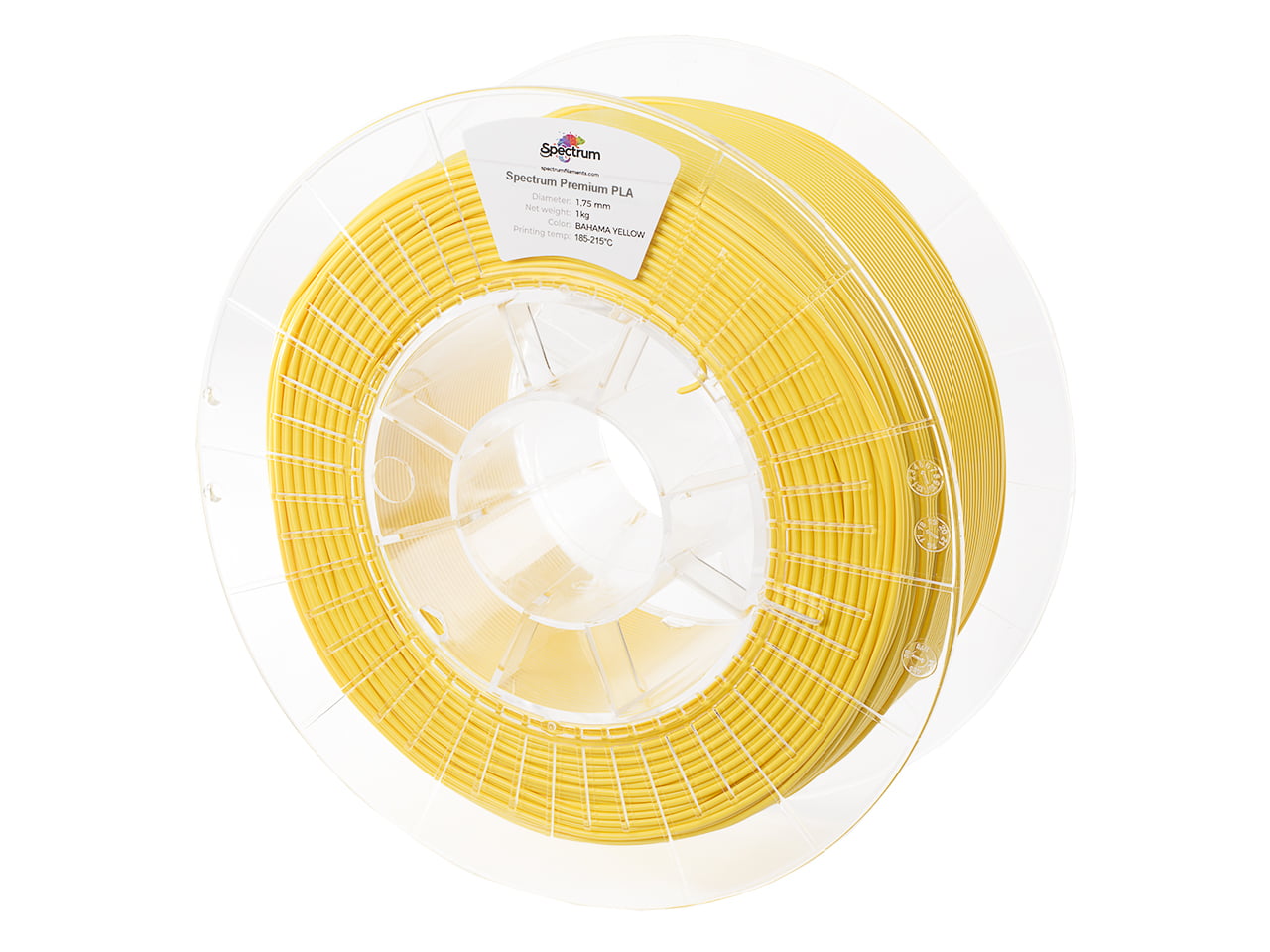 PLA Premium 1kg Bahama Yellow - Spectrum Filaments - Image 7