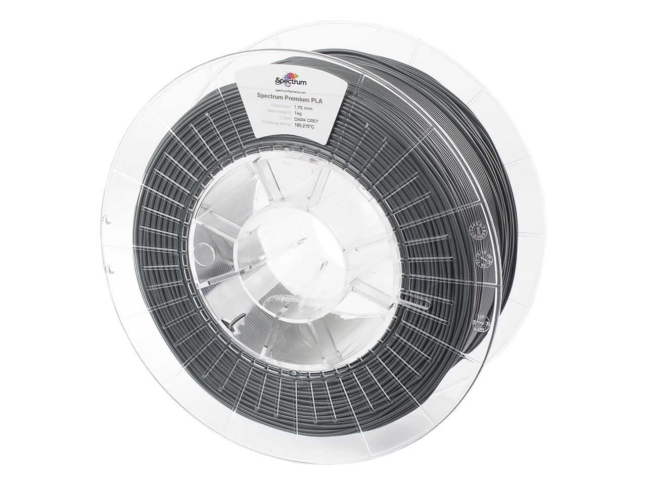 PLA Premium 1kg Dark Grey - Spectrum Filaments - Image 8