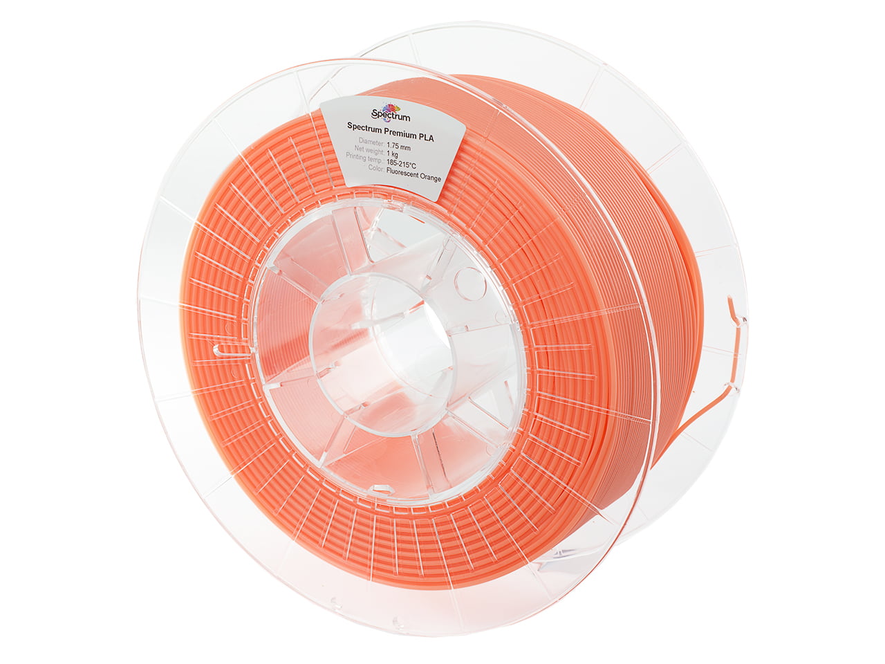 PLA Premium 1kg Fluorescent Orange - Spectrum Filaments - Image 7