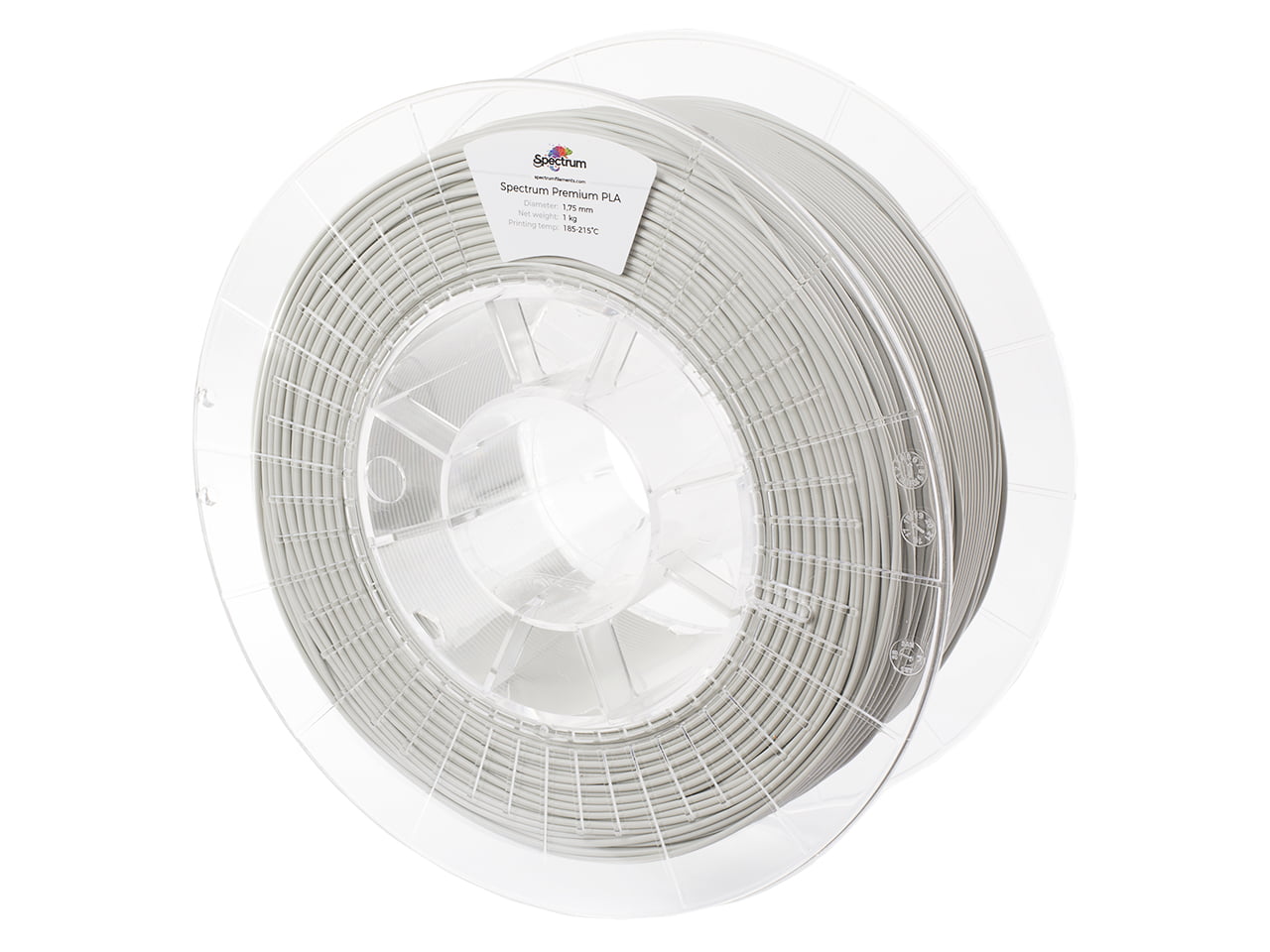 PLA PRO 1kg Light Grey - Spectrum Filaments - Image 2