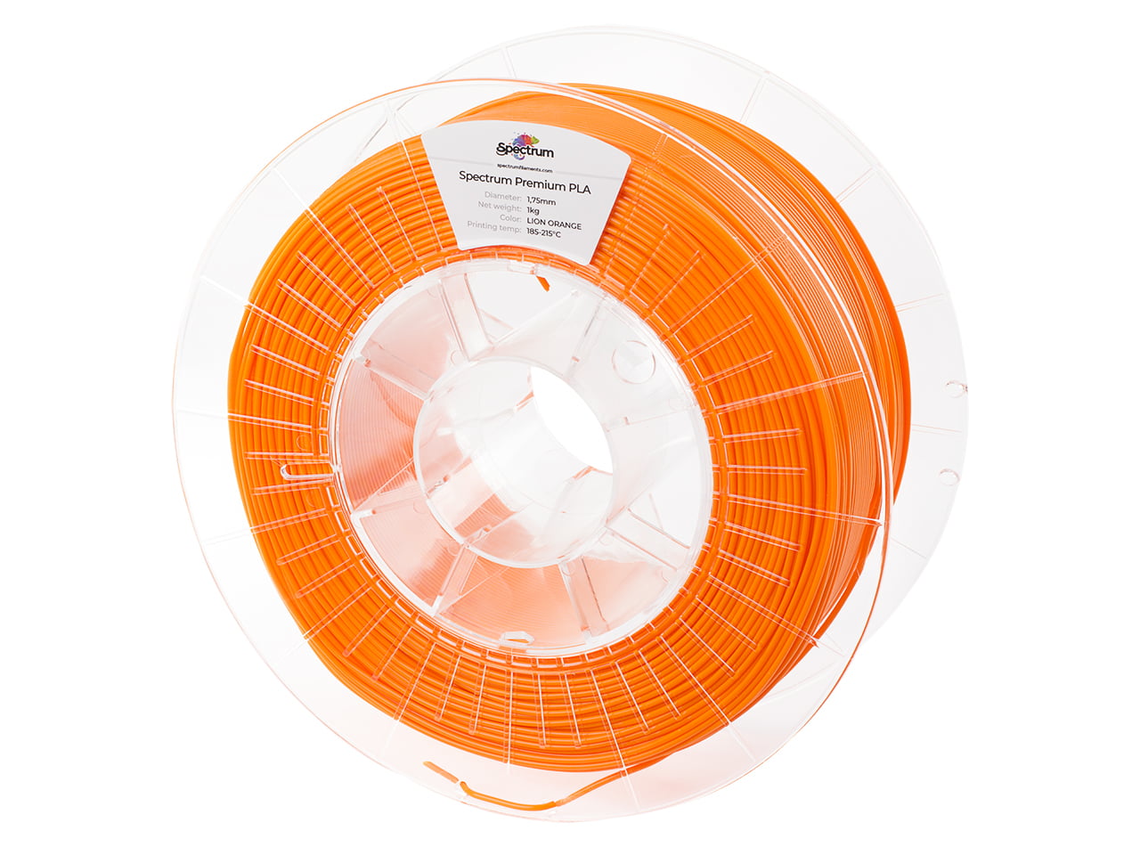 PLA Premium 1kg Lion Orange - Spectrum Filaments - Image 7