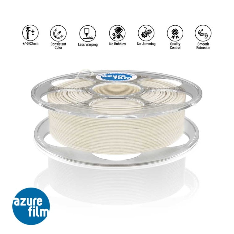 PLA 1kg White - Azurefilm - Image 8