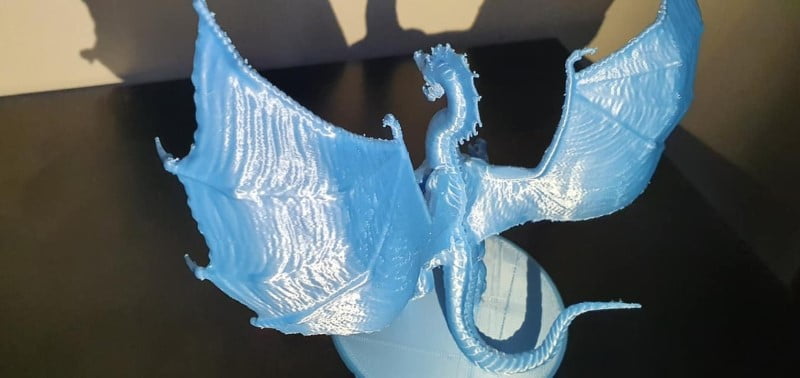 PLA 10m (Amostra) Silk Sky Blue - Azurefilm - Image 7