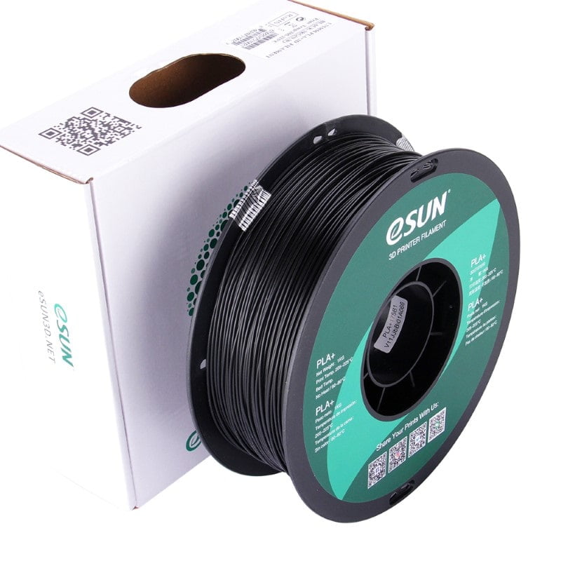 PLA+ PLUS PRO 10M (AMOSTRA) Black - ESUN - Image 3