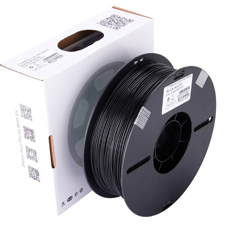 PLA+ PLUS PRO 10M (AMOSTRA) Black - ESUN - Image 4