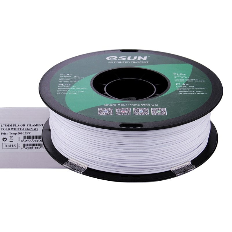 PLA+ PLUS PRO 1kg Cold White - ESUN - Image 9