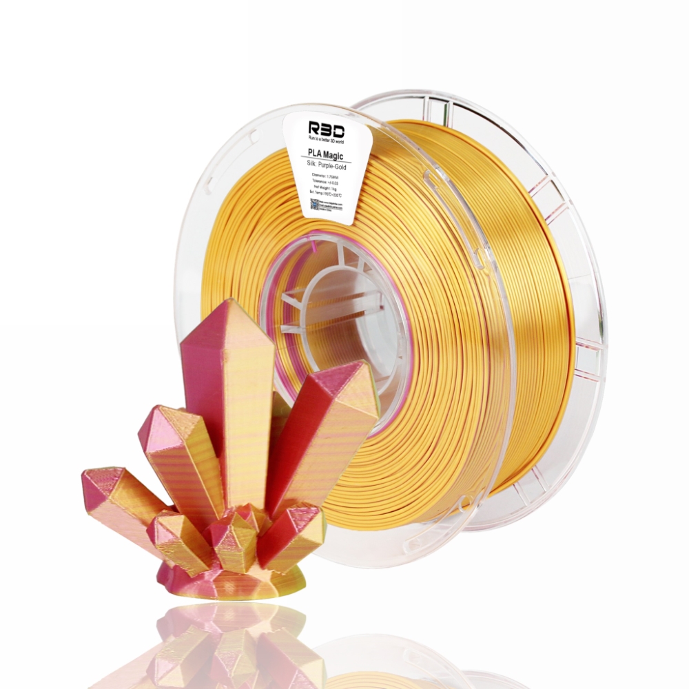 PLA Magic Dual Color 1kg Purple Gold - R3D