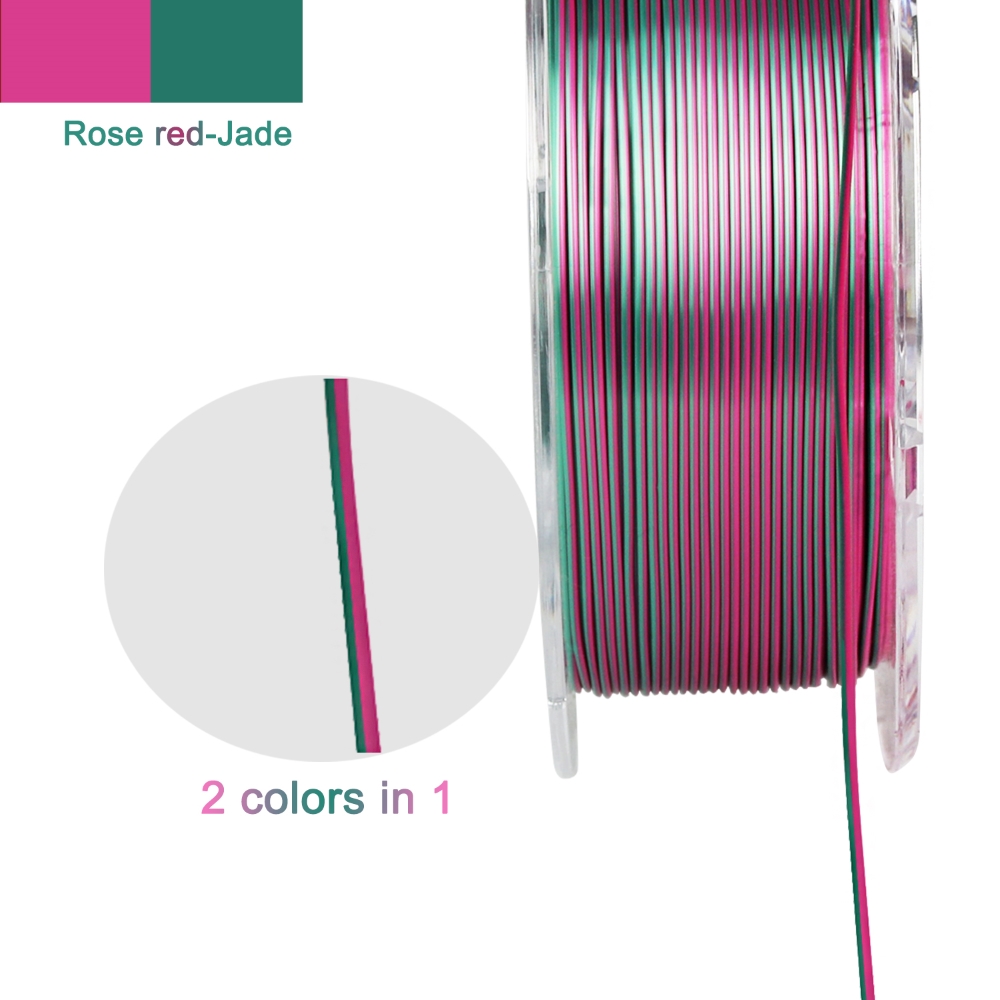 PLA Magic Dual Color 1kg Rose-Red Jade - R3D - Image 4