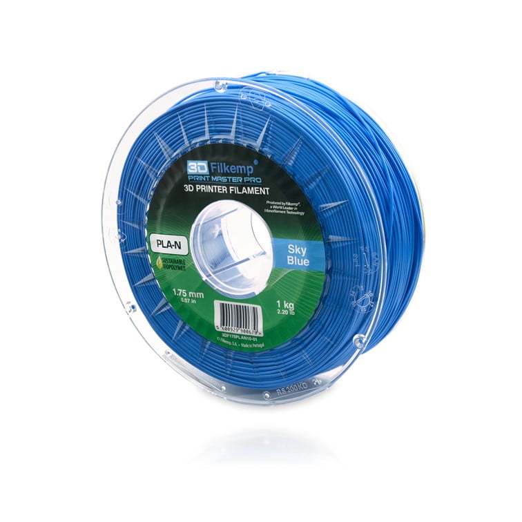 PLA N PLN 1kg Clear Natural ( ESPECIAL DE ALTA TEMPERATURA Translucido ) - Filkemp - Image 6