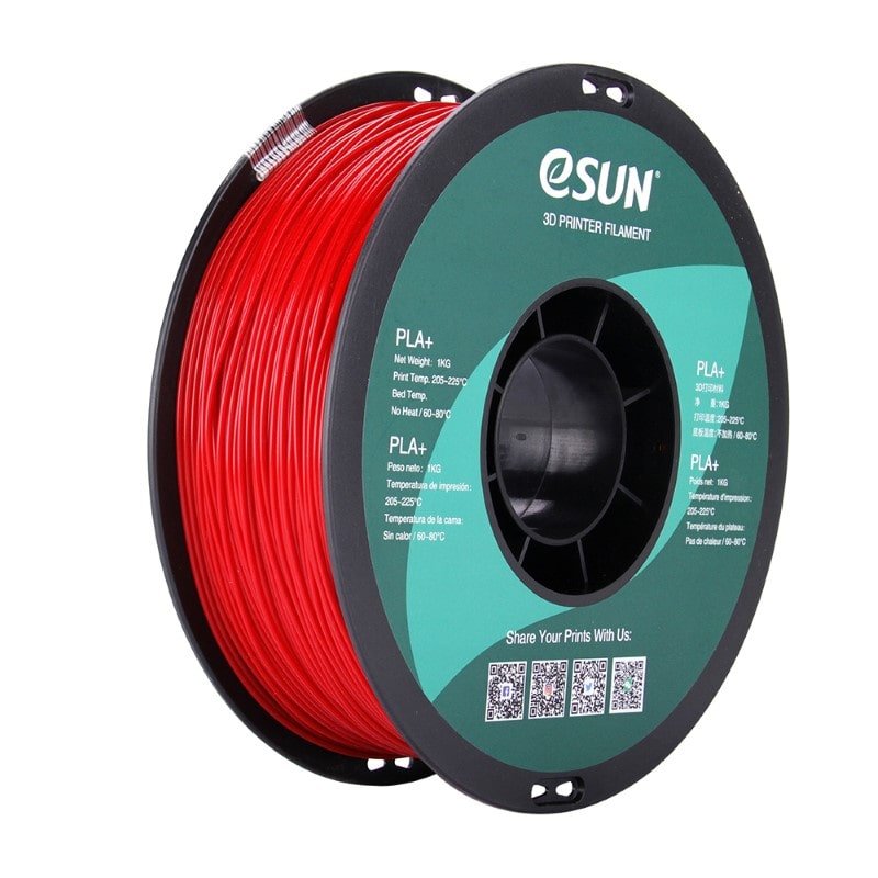 PLA+ PLUS PRO 1kg Fire Engine Red - ESUN