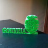 PLA FIL3D 1kg Verde 6037 - Tucab
