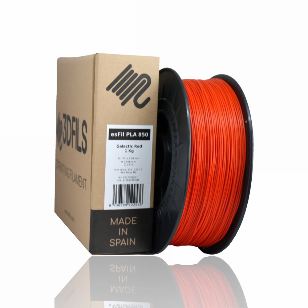 esFil PLA MAX 1kg Red - 3DFILS