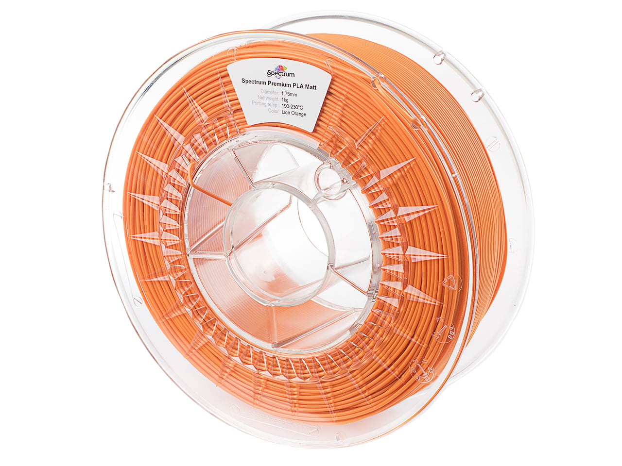 PLA Matt 1kg Lion Orange - Spectrum Filaments - Image 8