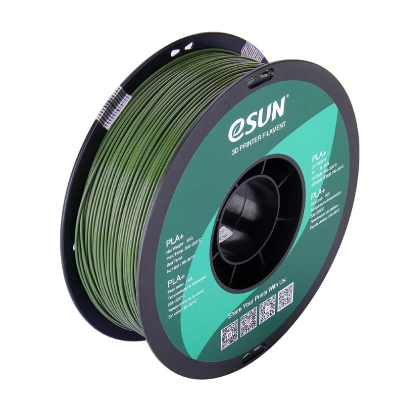 PLA+ PLUS PRO 1kg Olive Green - ESUN - Image 2