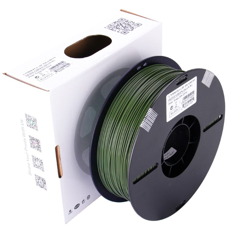 PLA+ PLUS PRO 1kg Olive Green - ESUN - Image 4