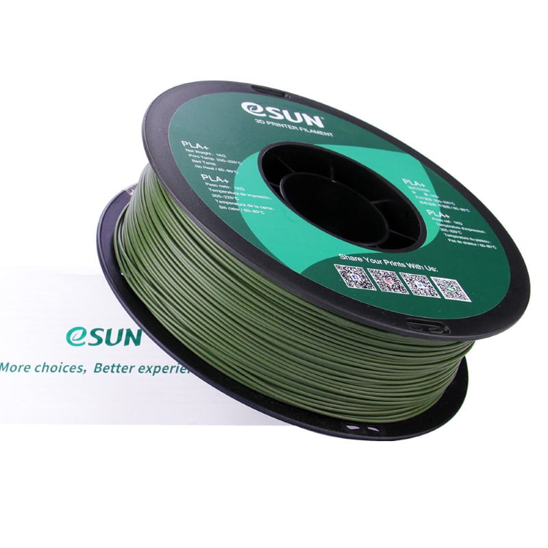 PLA+ PLUS PRO 1kg Olive Green - ESUN - Image 8