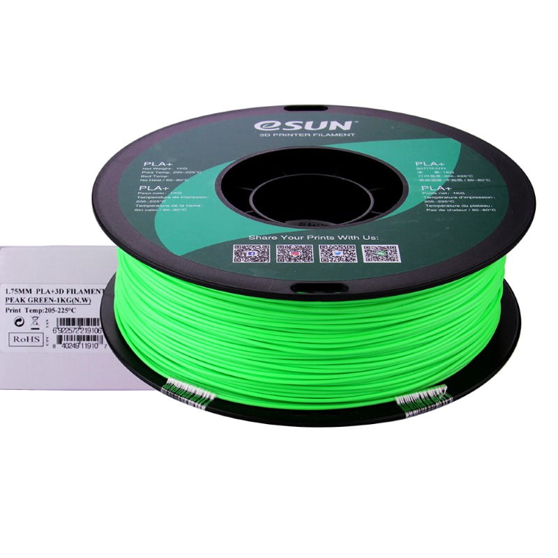 PLA+ PLUS PRO 1kg Peak Green - ESUN - Image 9