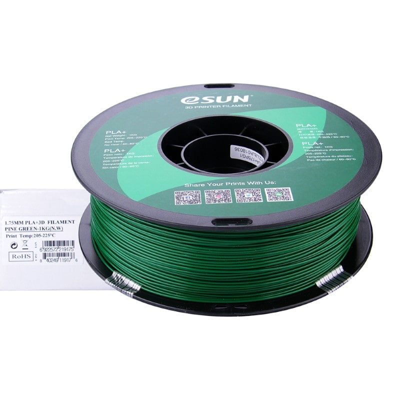 PLA+ PLUS PRO 1kg Pine Green - ESUN - Image 9