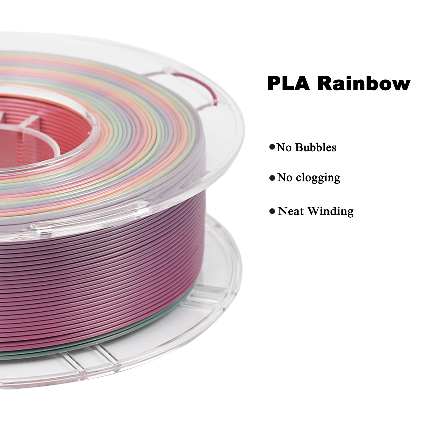 PLA Silk Rainbow 1kg PLUS - R3D - Image 4
