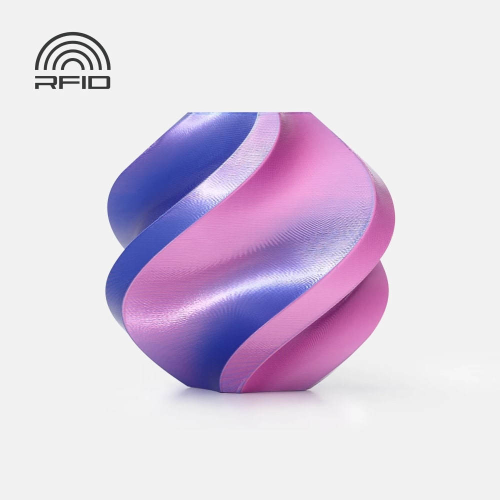 PLA Silk Dual Color 1kg Neon City - Bambu Lab