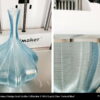 PLA Crystal Clear Iceland Blue - Fillamentum