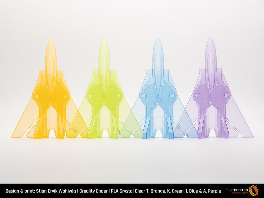 PLA Crystal Clear Kiwi Green - Fillamentum - Image 3