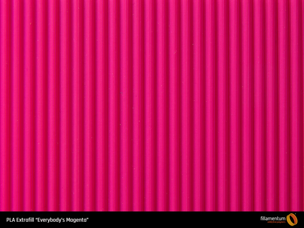 PLA 750g Extrafill Everybody's Magenta - Fillamentum - Image 2