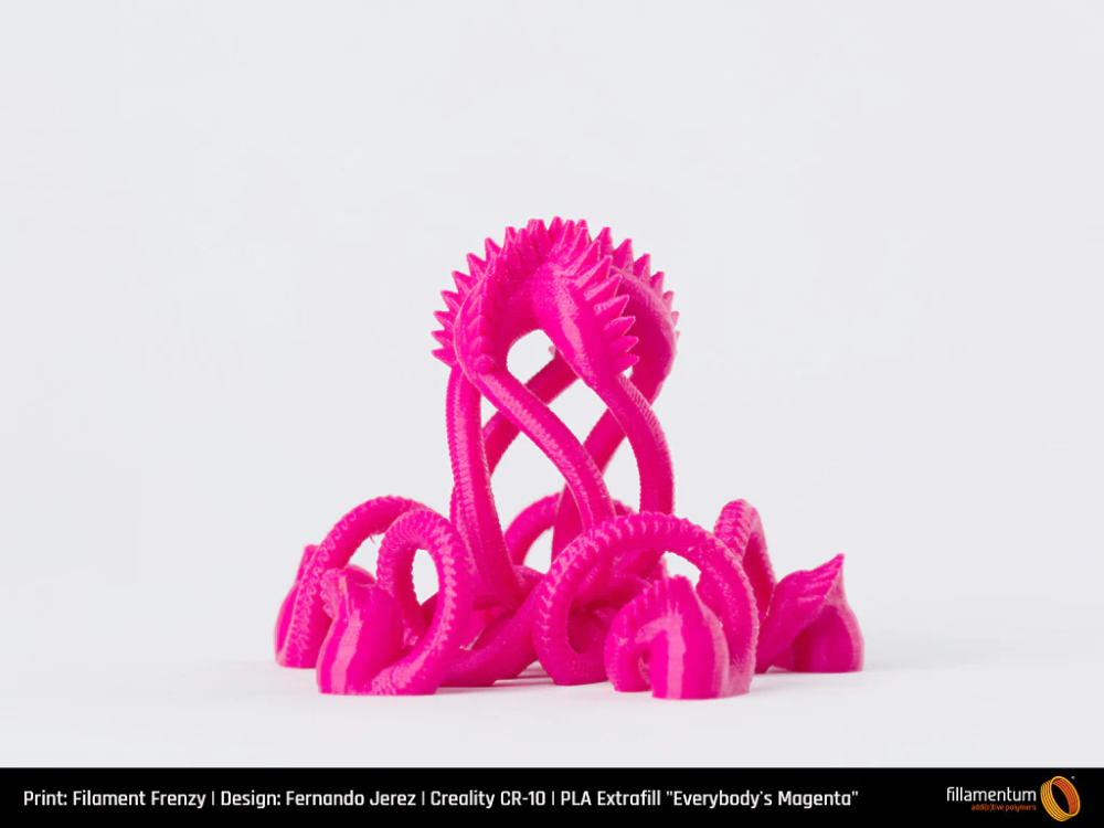 PLA 750g Extrafill Everybody's Magenta - Fillamentum - Image 3