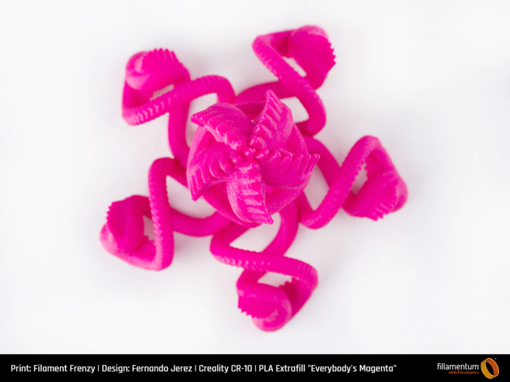 PLA 750g Extrafill Everybody's Magenta - Fillamentum - Image 5