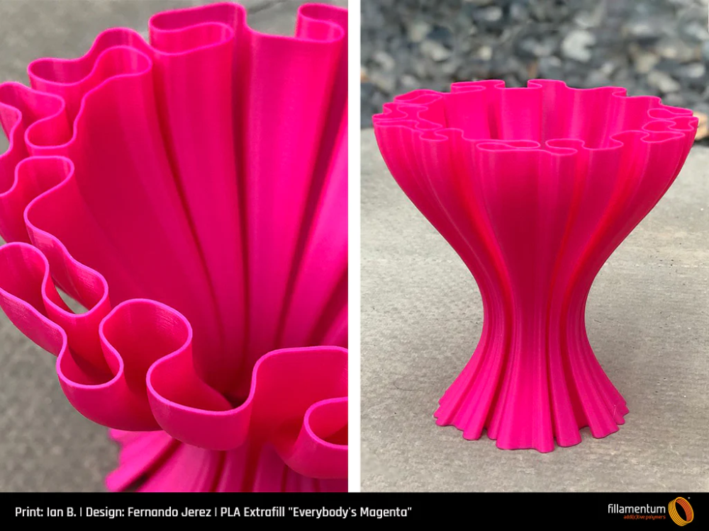 PLA 750g Extrafill Everybody's Magenta - Fillamentum - Image 6