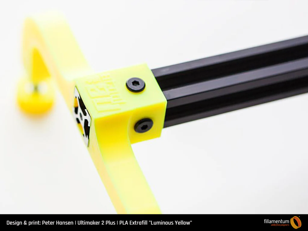 PLA 750g Extrafill Luminous Yellow - Fillamentum - Image 4
