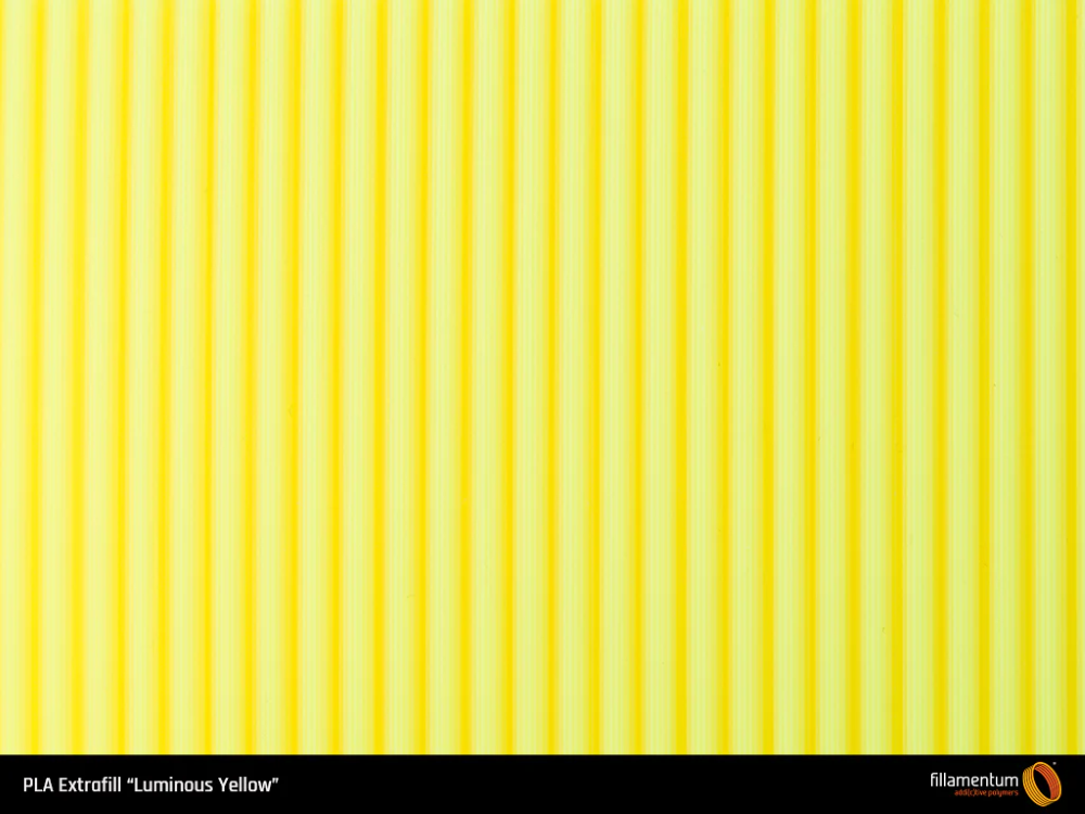 PLA 750g Extrafill Luminous Yellow - Fillamentum - Image 2