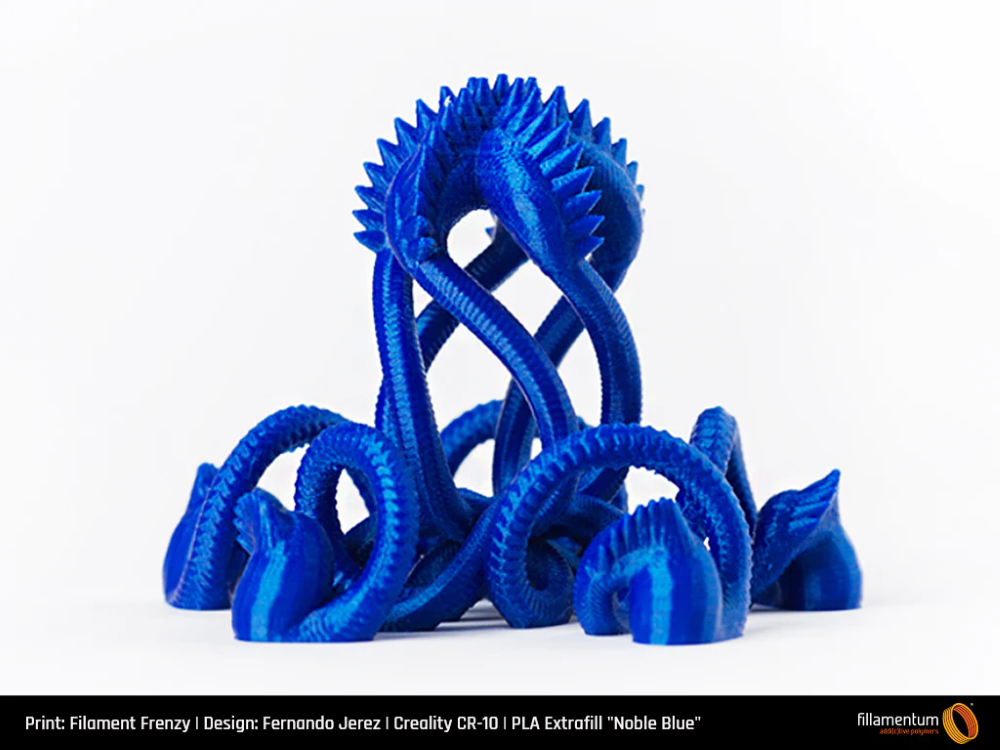 PLA 750g Extrafill Noble Blue - Fillamentum - Image 8