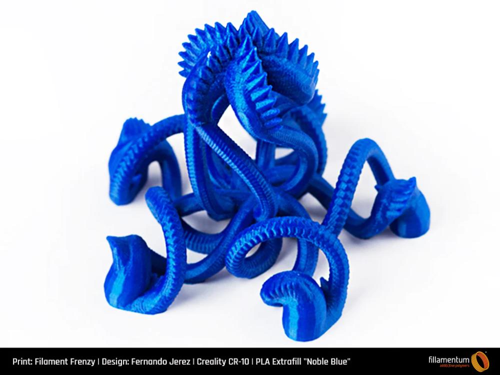 PLA 750g Extrafill Noble Blue - Fillamentum - Image 9