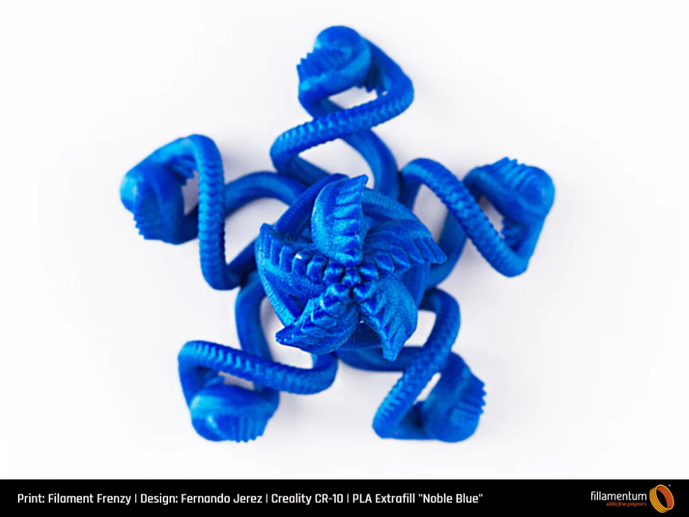 PLA 750g Extrafill Noble Blue - Fillamentum - Image 10