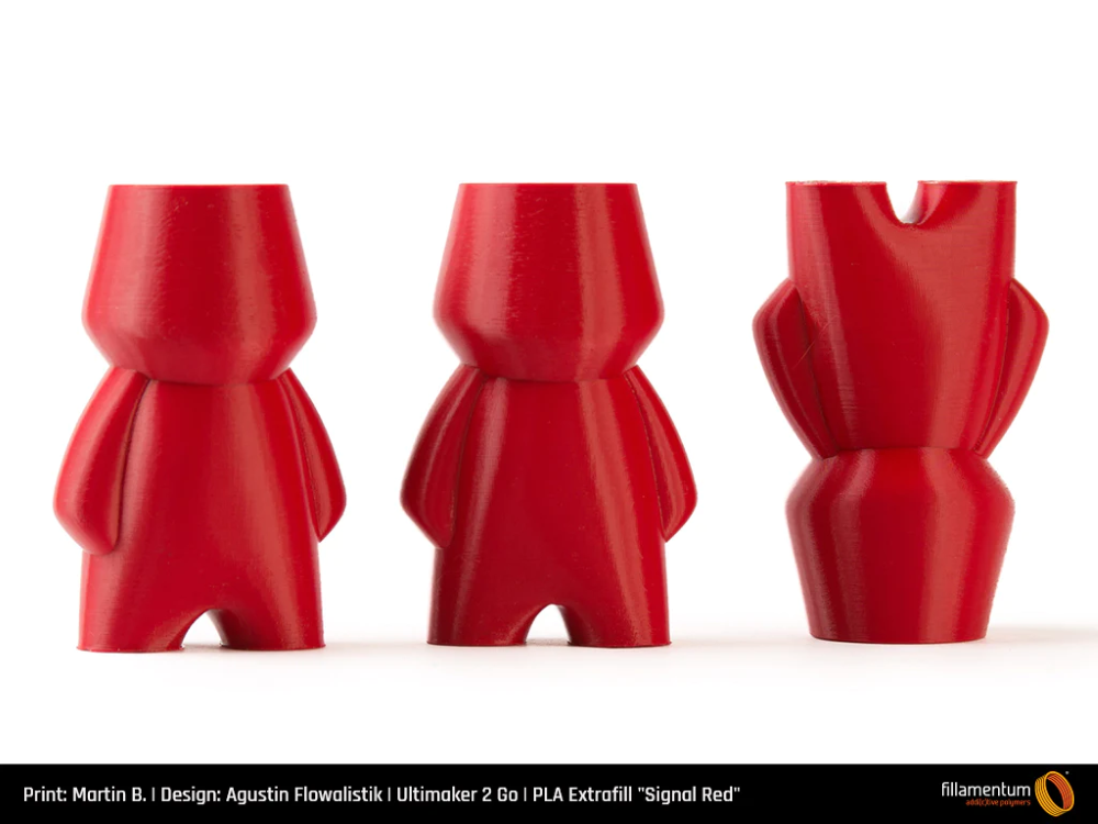 PLA 750g Extrafill Signal Red - Fillamentum - Image 3