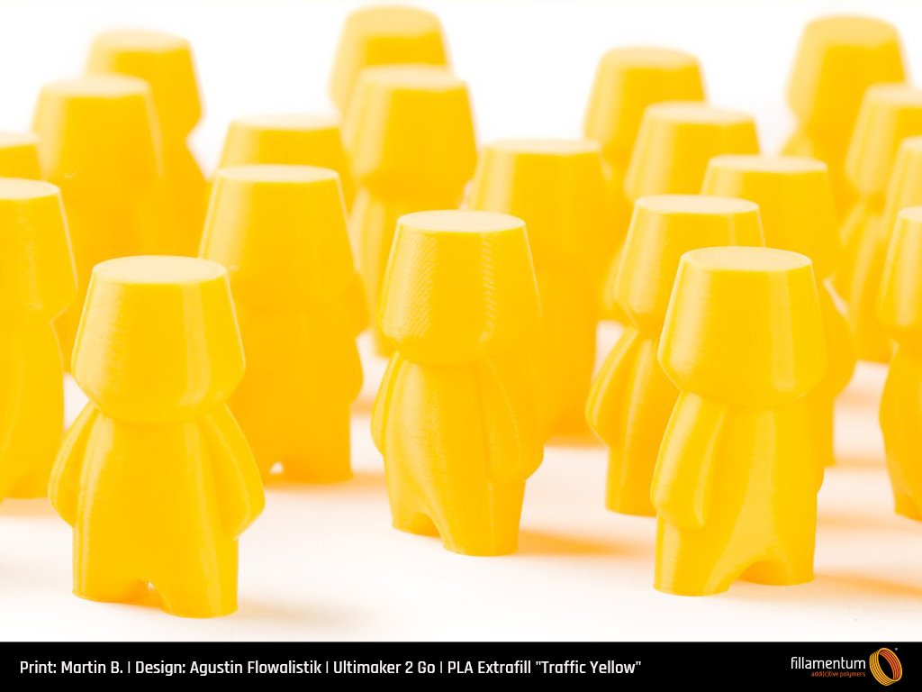PLA Extrafill Traffic Yellow - Fillamentum - Image 8