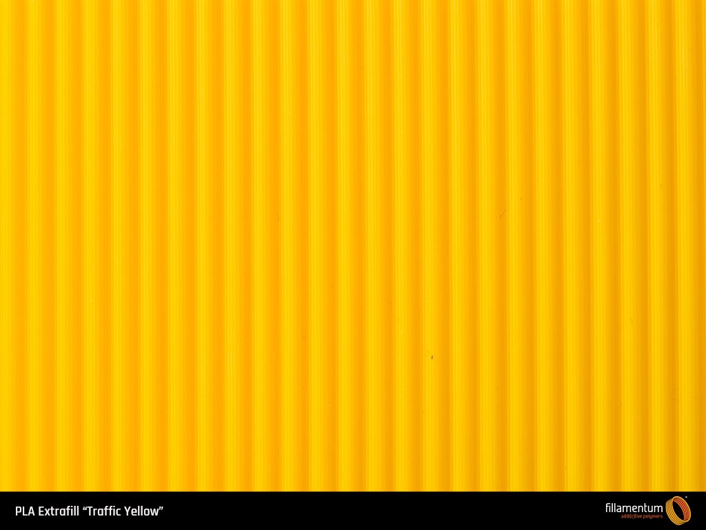 PLA Extrafill Traffic Yellow - Fillamentum - Image 10