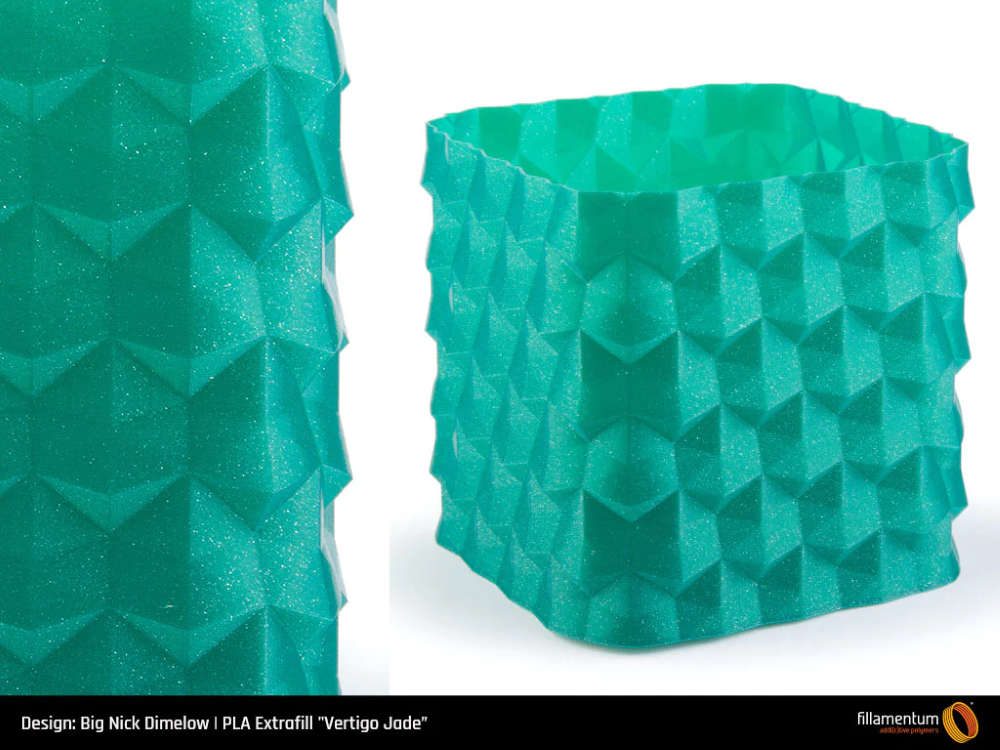PLA 750g Extrafill Vertigo Jade - Fillamentum - Image 3