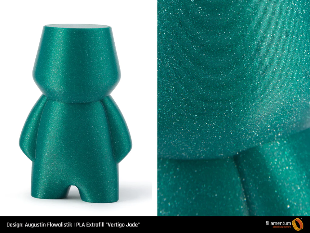 PLA 750g Extrafill Vertigo Jade - Fillamentum - Image 6