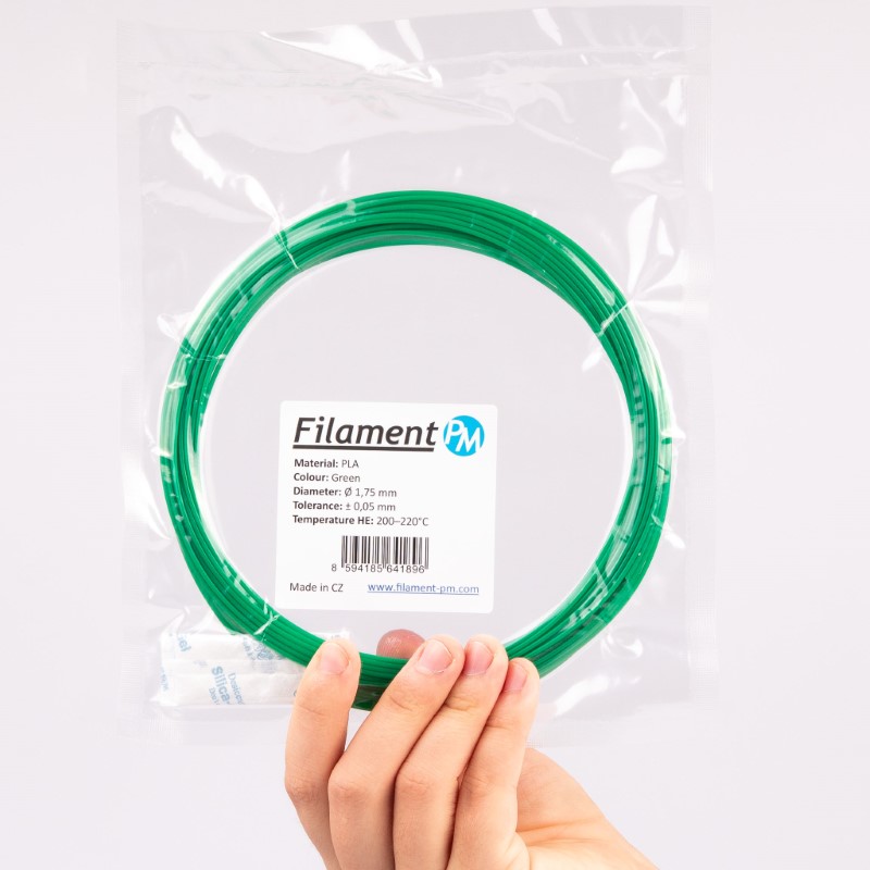 PLA 10m (Amostra) Green - Filament PM