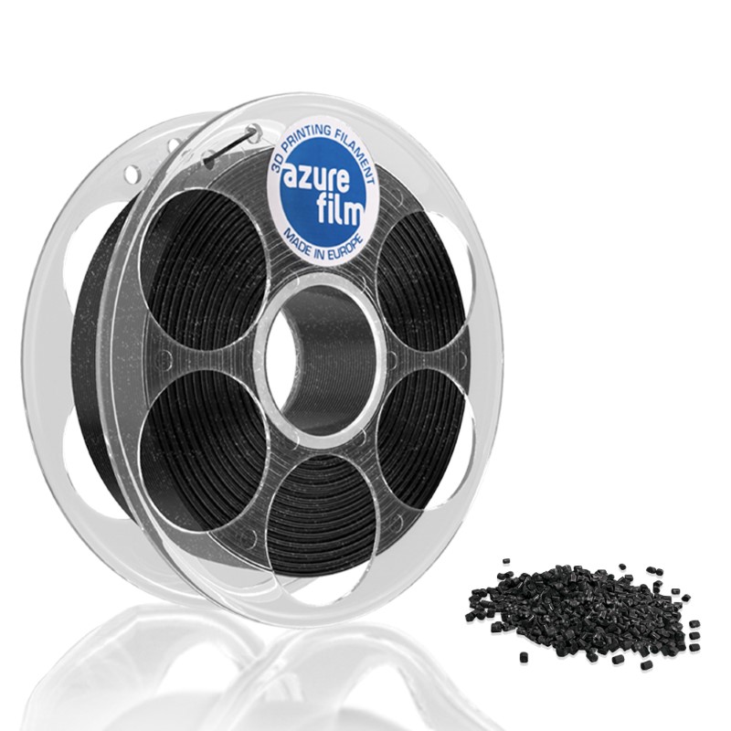 PLA 50g (Amostra) Galaxy Black - Azurefilm - Image 4
