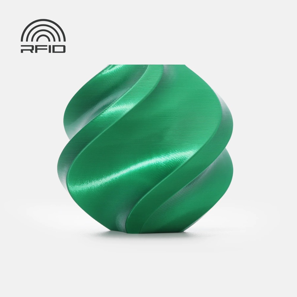 PLA Silk+ 1kg Candy Green - Bambu Lab